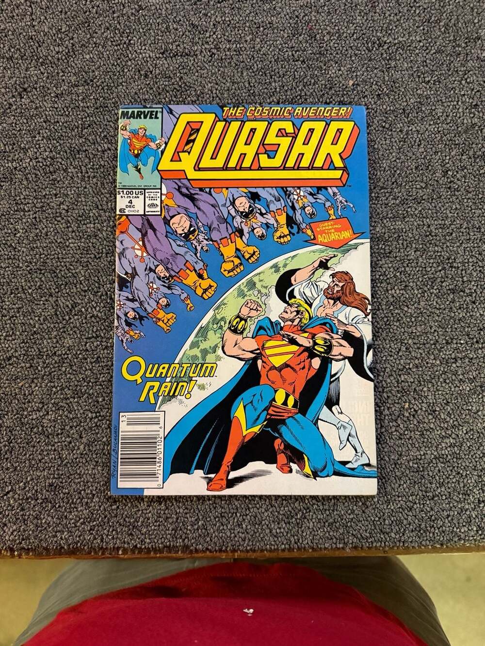 Marvel Comics Quasar 4 The Cosmic Avenger